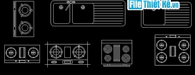 Autocad các thiết bị vệ sinh, bồn tắm, lavabo - Ảnh 2